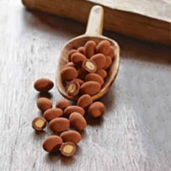 Grains de café au chocolat au lait