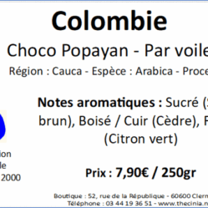 COLOMBIE CHOCO POPAYAN