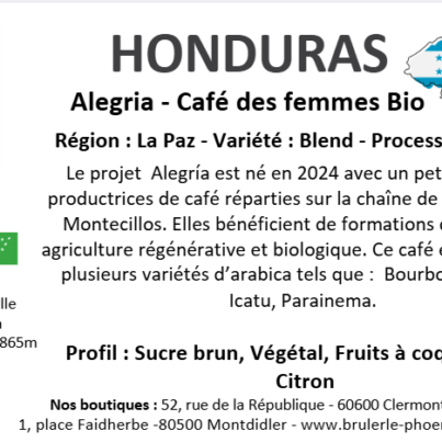 HONDURAS ALLEGRIA