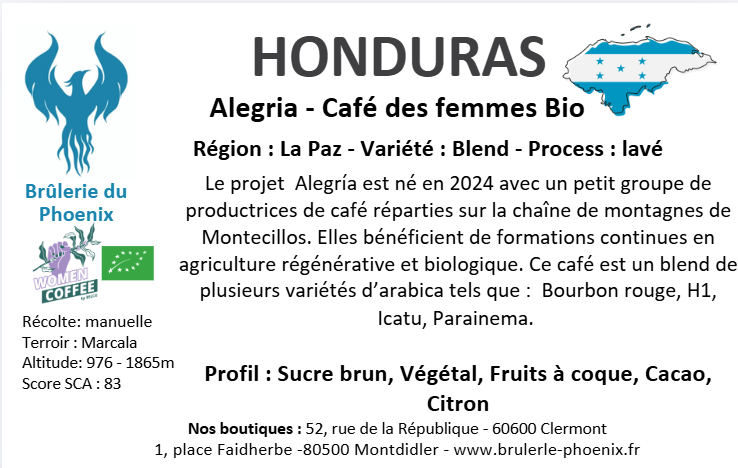 HONDURAS ALLEGRIA